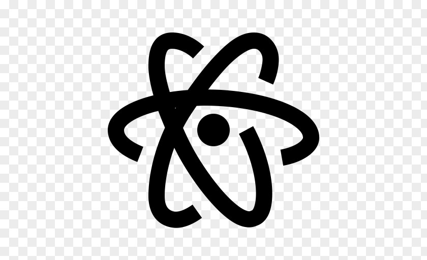 Atom Editor Logo Text Clip Art PNG