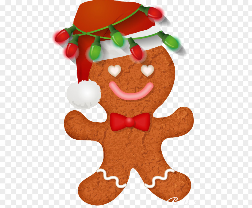 Christmas Gingerbread Ornament Lebkuchen Clip Art PNG