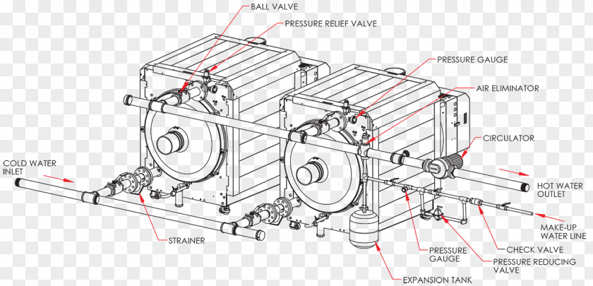 Do Yourself Plumbing Diagrams Water-tube Boiler Condensing Engineering Piping PNG