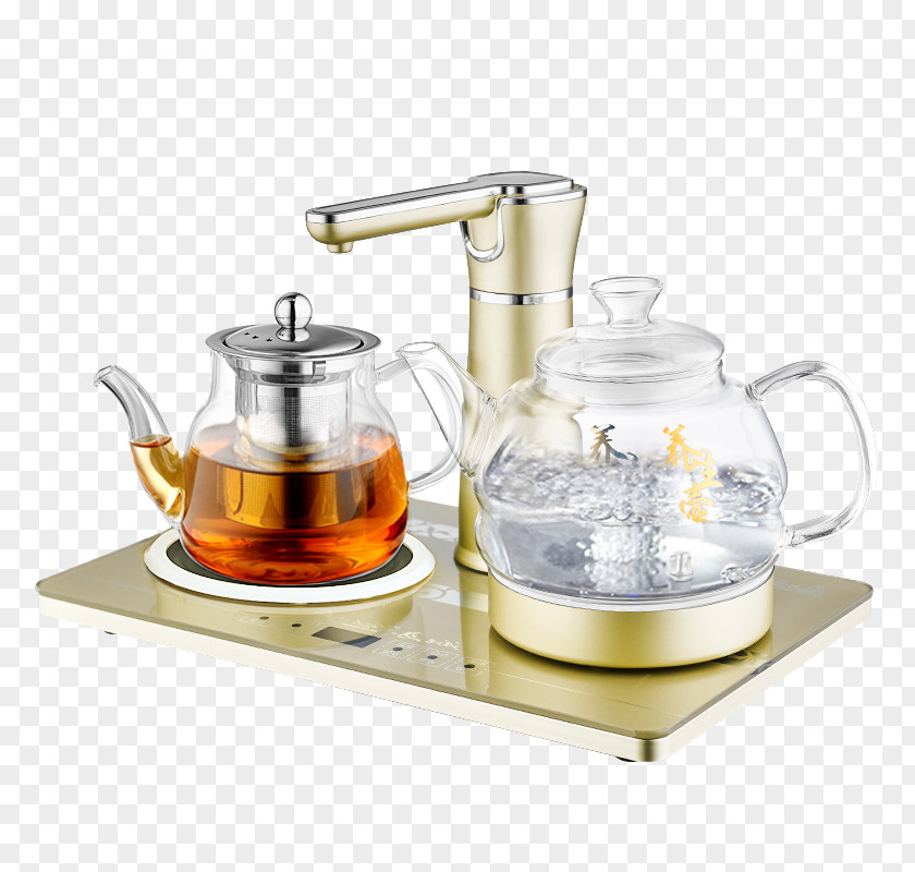 Double-headed Glass Electric Kettle Electricity PNG