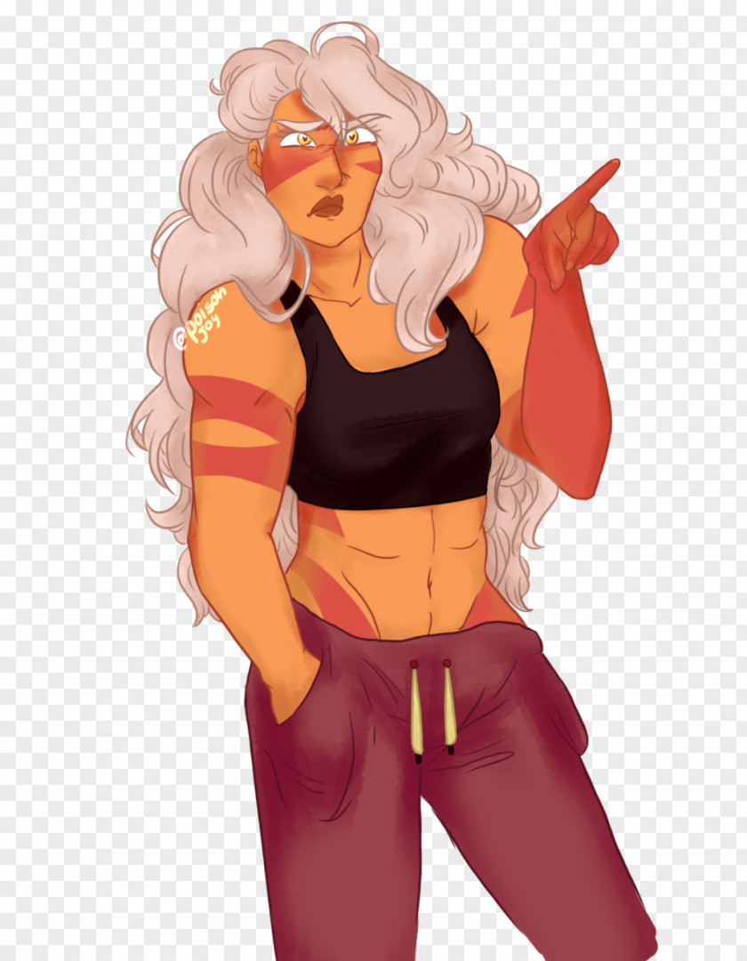 Female Steven Universe Jasper Drawing DeviantArt PNG