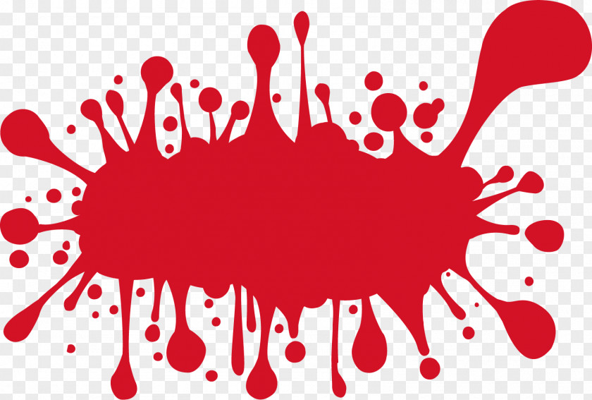 Red Ink Jet Graffiti Color Paint PNG