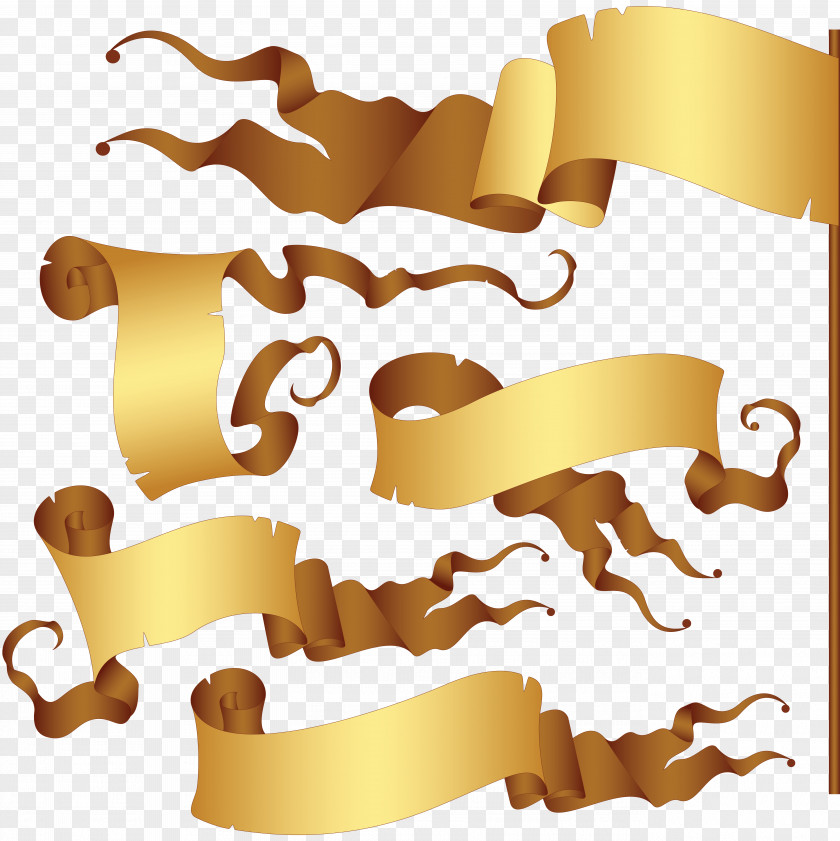 Ribbon Banner Paper PNG