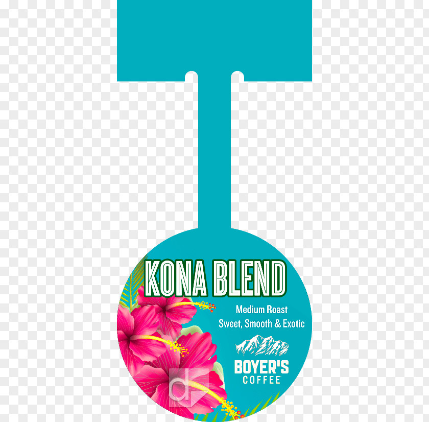 Shelf Talker Kona Coffee Breakfast Logo Roasting PNG