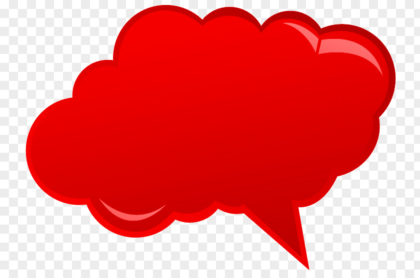 Talking Cloud Speech Balloon Text Clip Art PNG