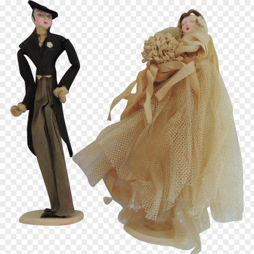 Bridegroom Figurine Doll Toy PNG
