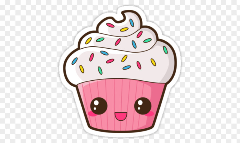 Cake Cupcake Kavaii Sticker Drawing PNG