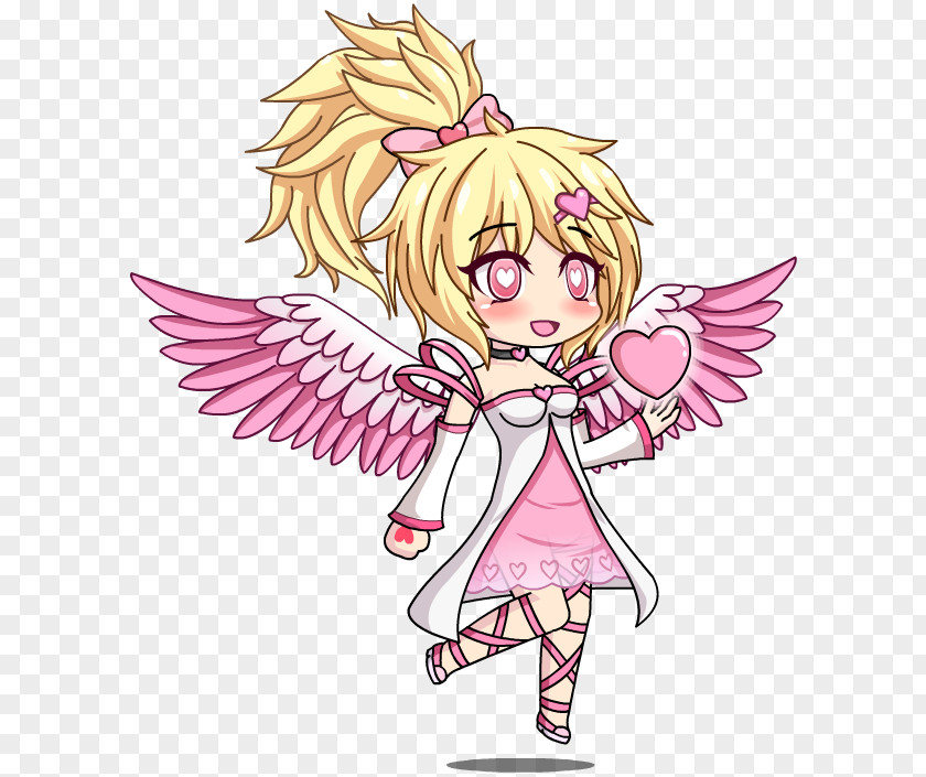 Cupid Gacha World Studio (Anime Dress Up) And Psyche Valentine's Day PNG