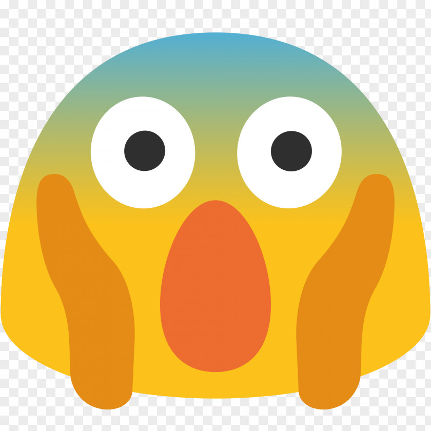 Emoji Face Emojipedia Fear Screaming Clip Art PNG