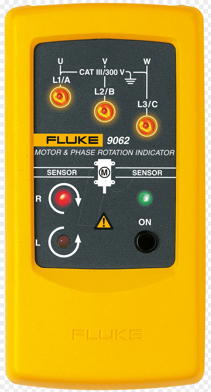 Fluke Multimeter Corporation Three-phase Electric Power Electronic Test Equipment Rotation PNG