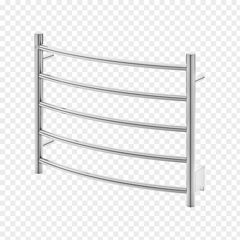 Heated Towel Rail Mambo Bathroom Steel PNG