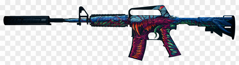Skin Counter-Strike: Global Offensive M4A1-S M4 Carbine Atomic Alloy Weapon PNG
