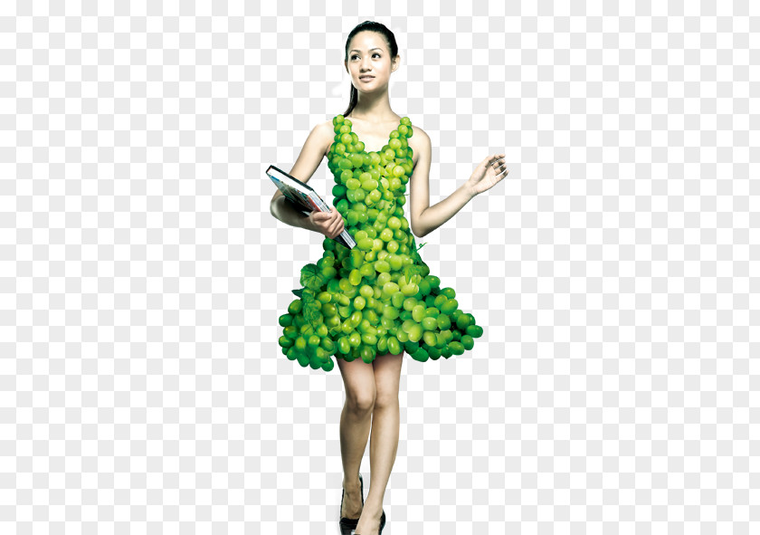 We Put On A Green Dress Template Download PNG