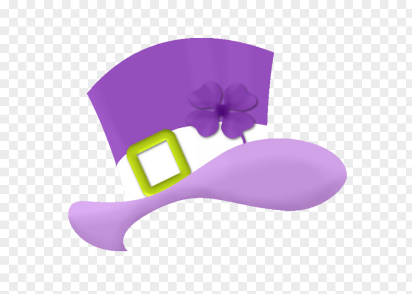 Purple Hat Glove PNG