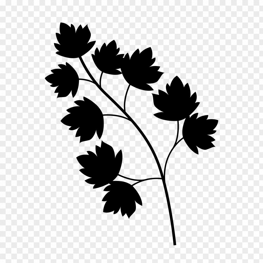 Clip Art Leaf Desktop Wallpaper Silhouette Plant Stem PNG