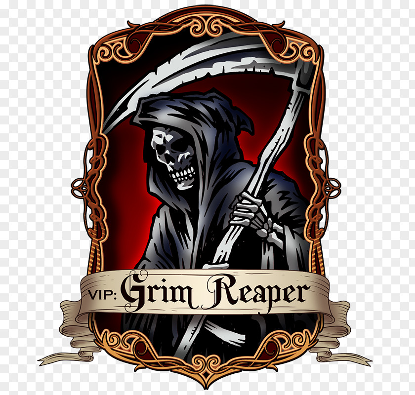 Death Logo Reaper Drawing PNG