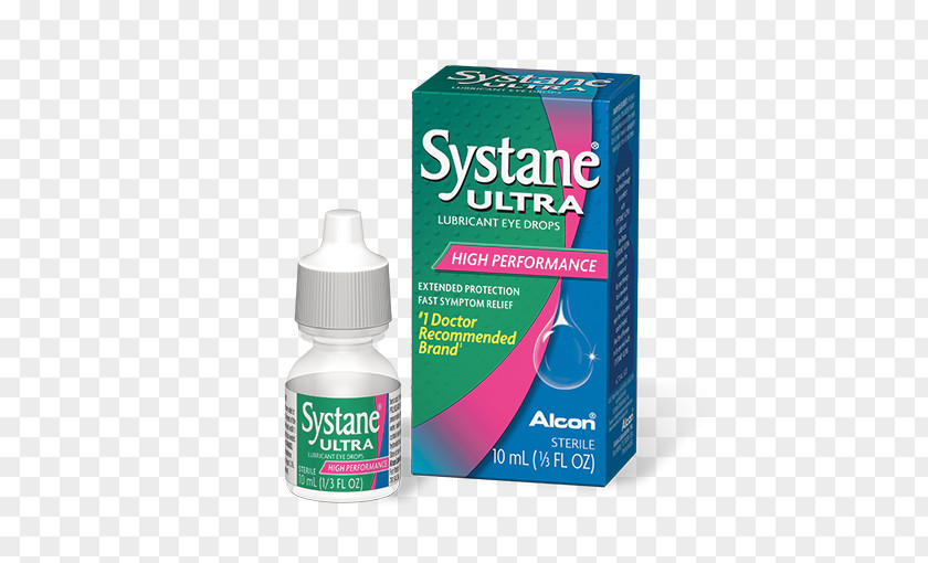 Eye Dropper Drops & Lubricants Systane Artificial Tears PNG