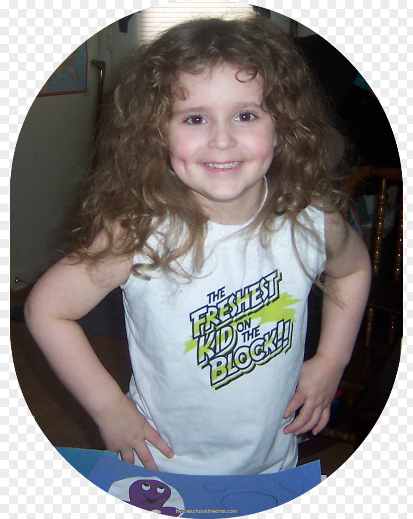 T-shirt Blond Brown Hair Toddler Thumb PNG