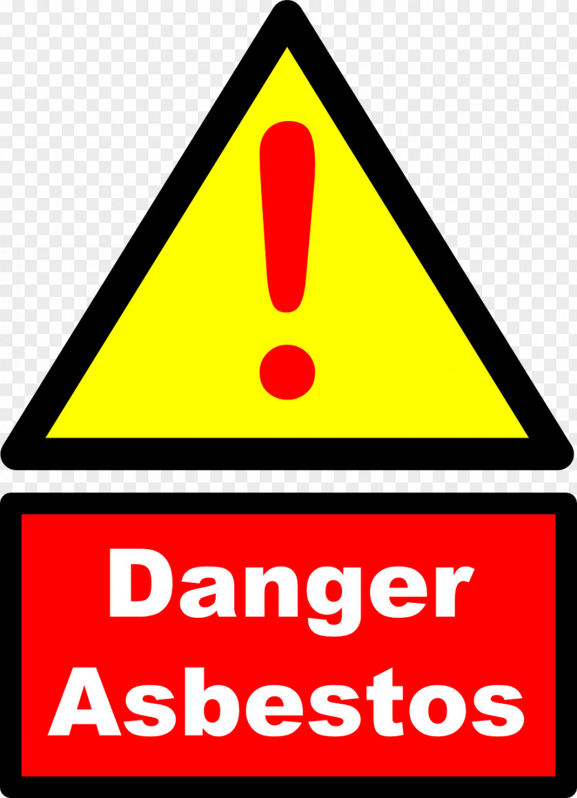Asbestos Symbol Pictogram Hazard Clip Art Traffic Sign PNG