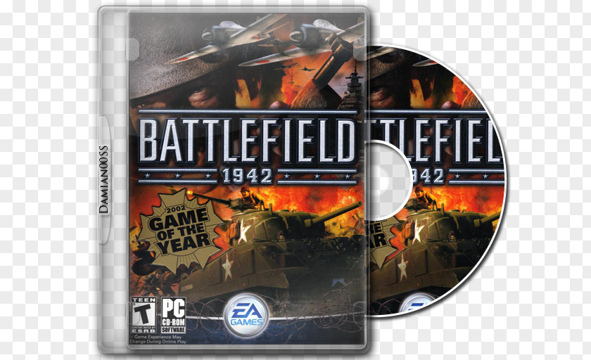 Battlefield 1942 2 Video Game Action Shooter PNG