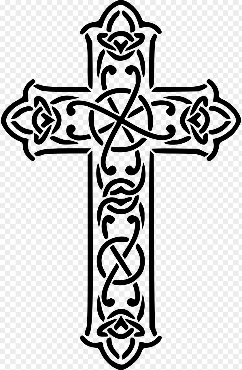 Christian Cross Celtic Knot Crucifix Christianity PNG