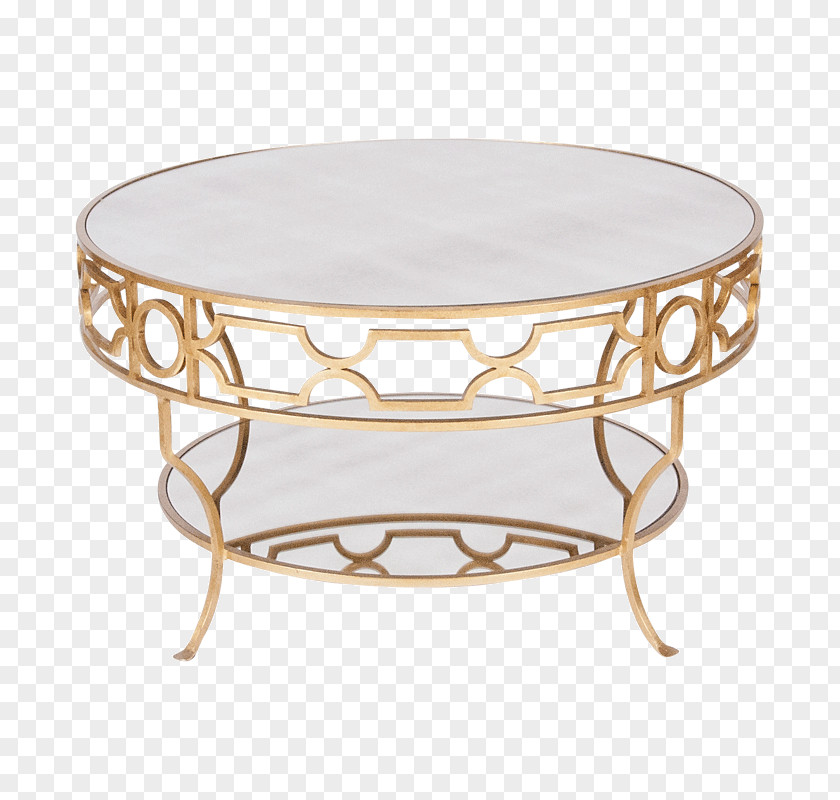 Coffee Table Tables Bedside Gold PNG