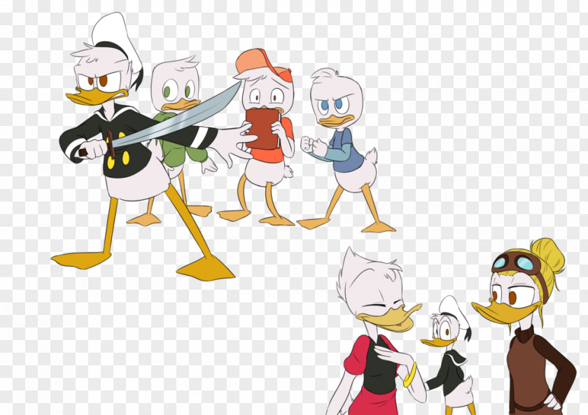 Donald Duck Della Huey, Dewey And Louie Scrooge McDuck Television Show PNG