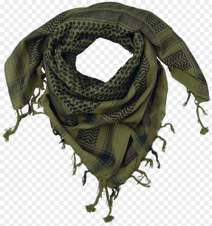 Black Scarf Headscarf Palestinian Keffiyeh Kerchief PNG