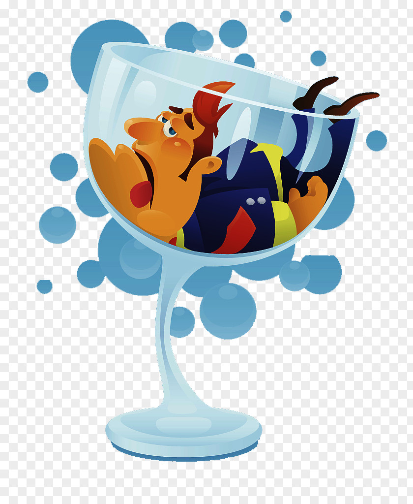 A Drunken Man Alcohol Intoxication Wine Glass Clip Art PNG