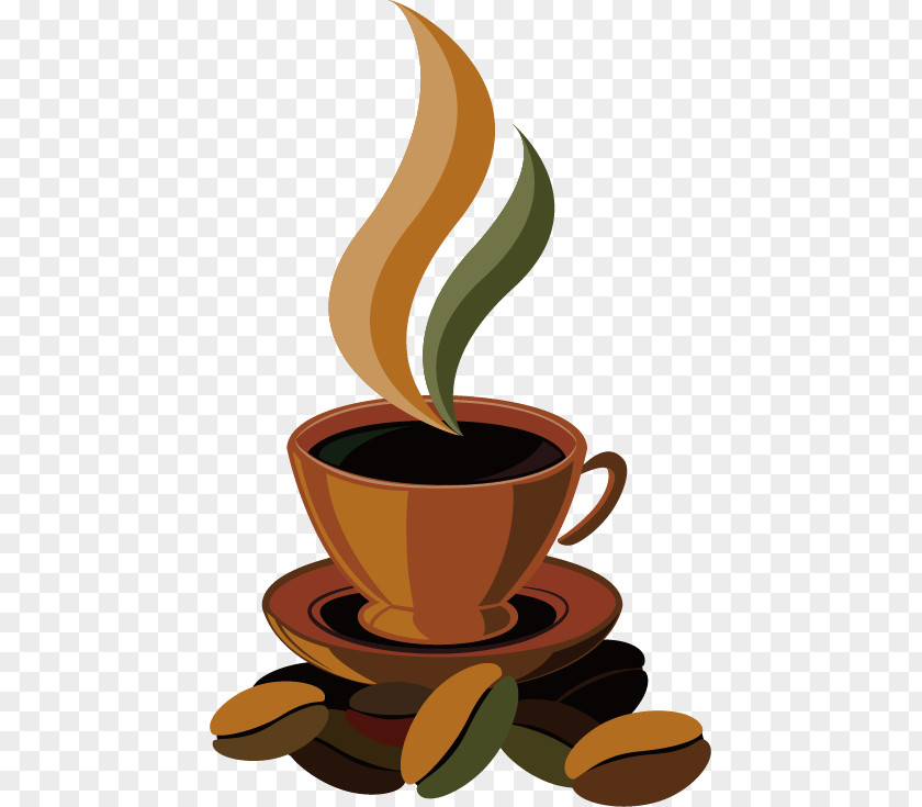 Coffee Vector Material Cup Hot Chocolate Cafe Clip Art PNG