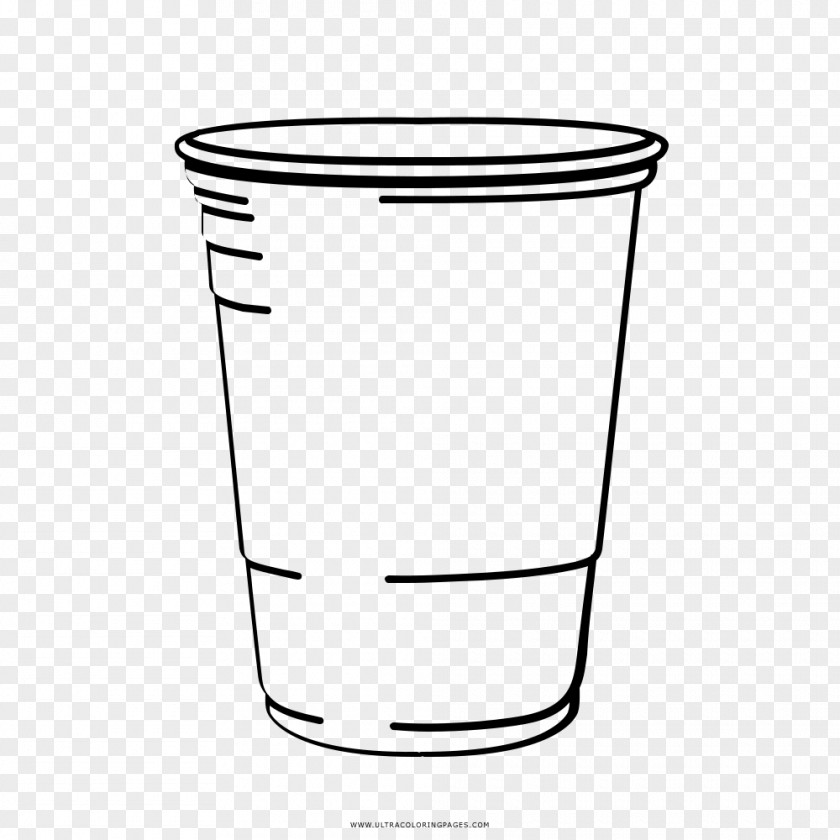 Cup Line Art Drawing Black And White Coloring Book PNG