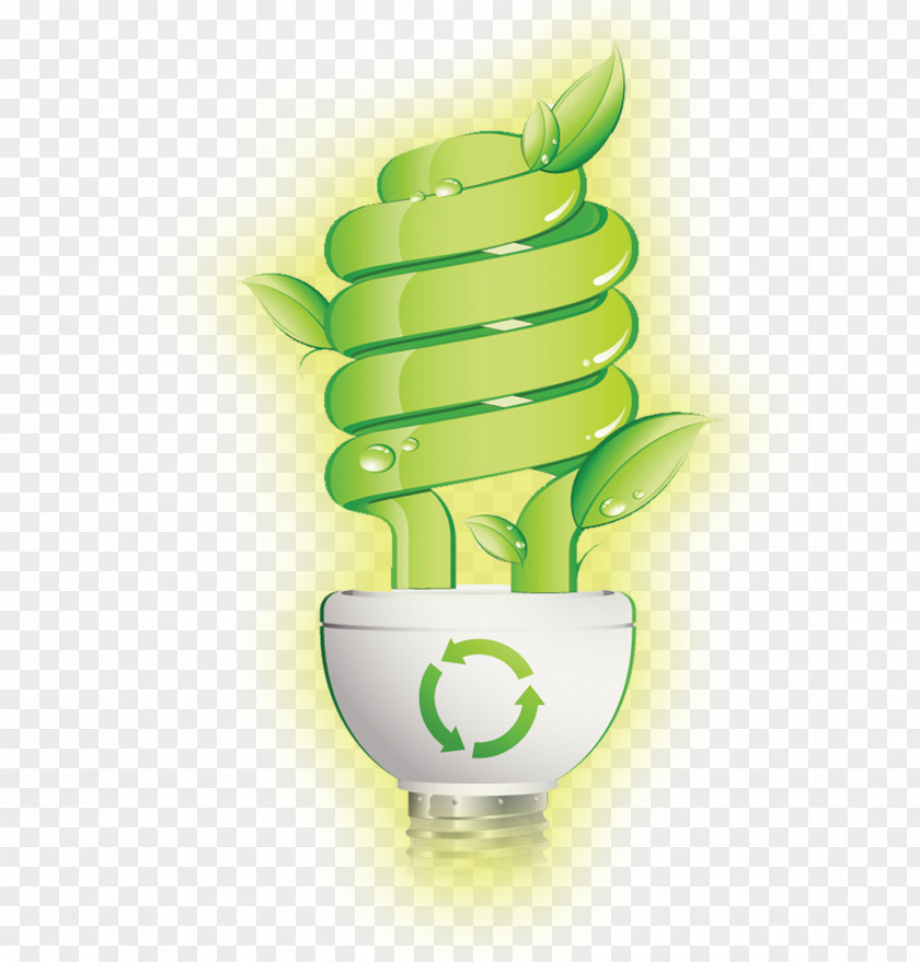 Energy Saving And Environmental Protection Efficient Use Conservation Environmentally Friendly Lamp Incandescent Light Bulb PNG