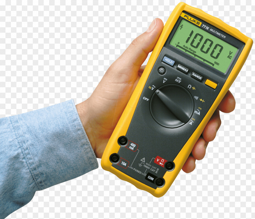 Fluke Corporation Digital Multimeter Measurement Category True RMS Converter PNG