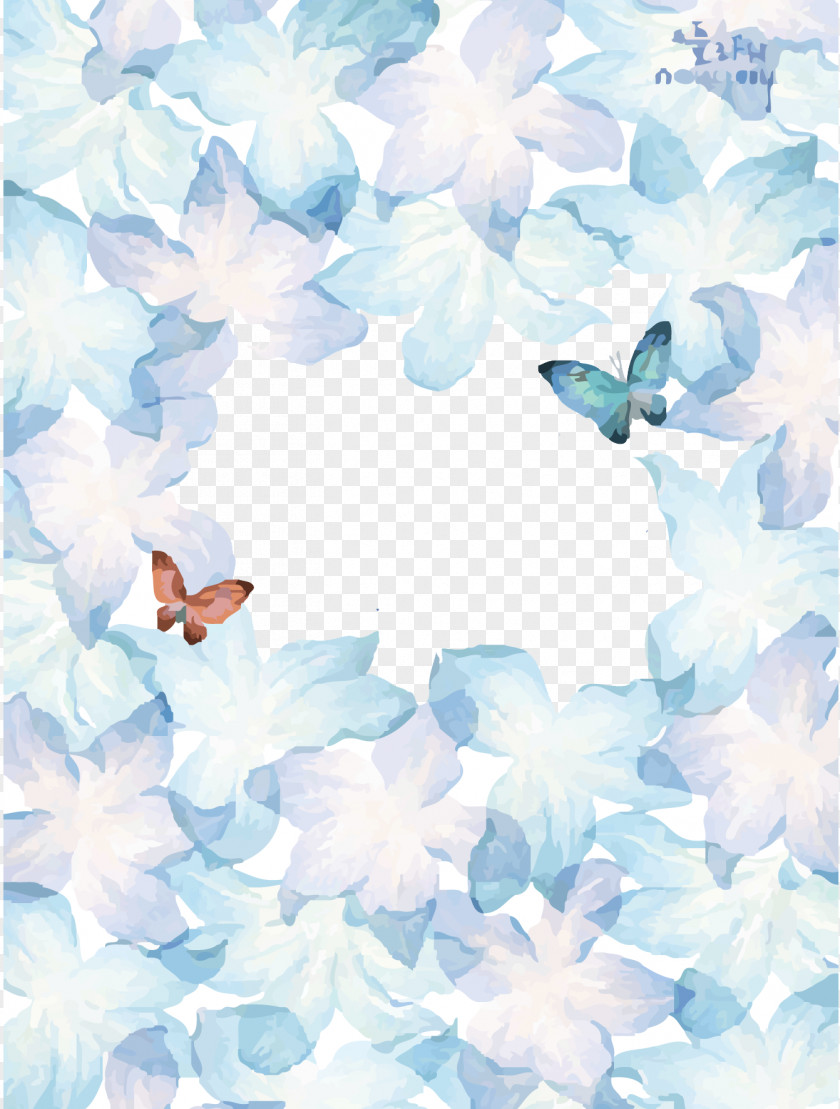 Ink Butterfly Dream Background Watercolor Painting Drawing Royalty-free PNG