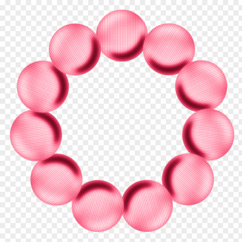 Jewellery Bead Pink M Body PNG