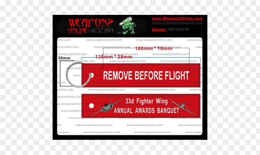 Remove Before Flight Aircraft Key Chains Display Advertising General Dynamics F-16 Fighting Falcon PNG