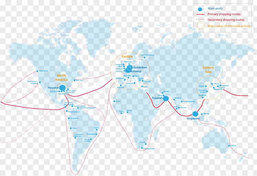 Route Map Maritime Transport Ship PNG