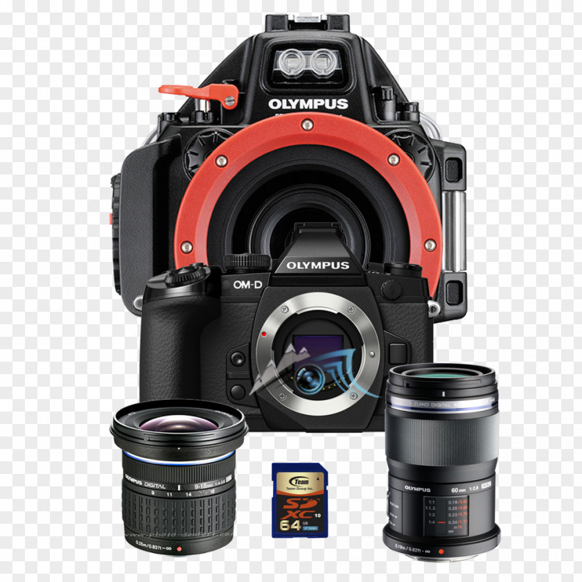 Camera Olympus OM-D E-M5 Mark II Tough TG-4 Underwater Photography PNG