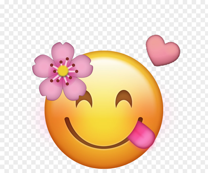 Emoji IPhone Flower Image Emoticon PNG