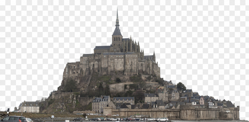 Fantasy City Photos Mont Saint Michel Abbey Saint-Michel Bay Hotel Mercure Saint-Malo PNG