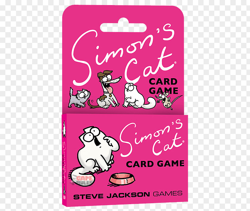 Simons Cat Card Game Steve Jackson Games Mobile Phone Accessories Board PNG