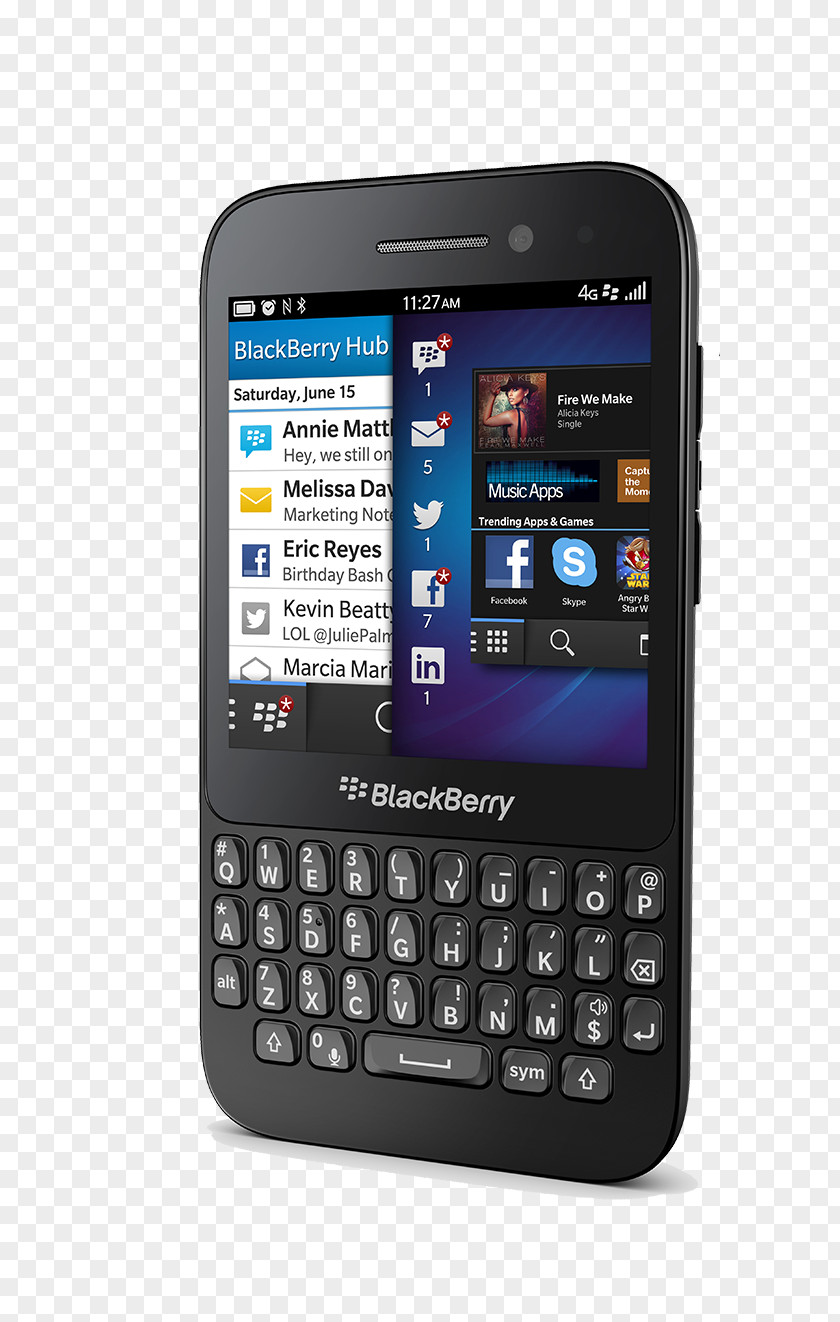 Smartphone BlackBerry Q5 Z10 Z30 IPhone PNG