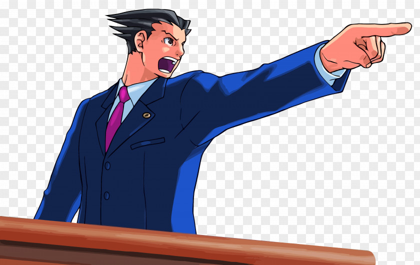 Ace Attorney Image Phoenix Wright: − Justice For All Apollo Justice: 6 Trials And Tribulations PNG