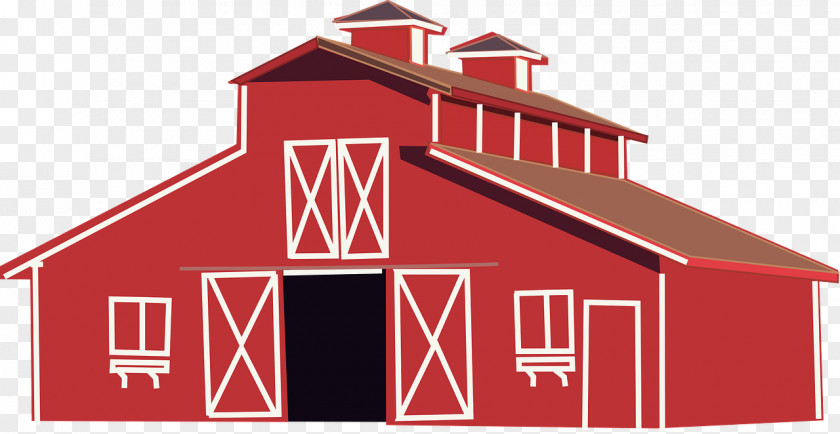 Barn Building Farm Clip Art PNG