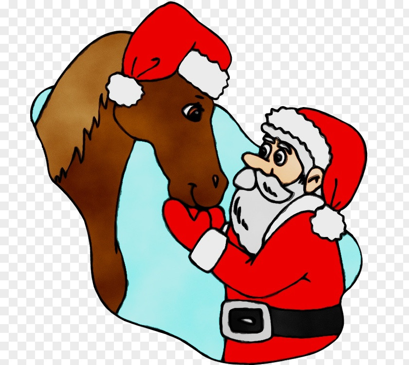 Christmas Eve Snout Santa Claus Cartoon PNG
