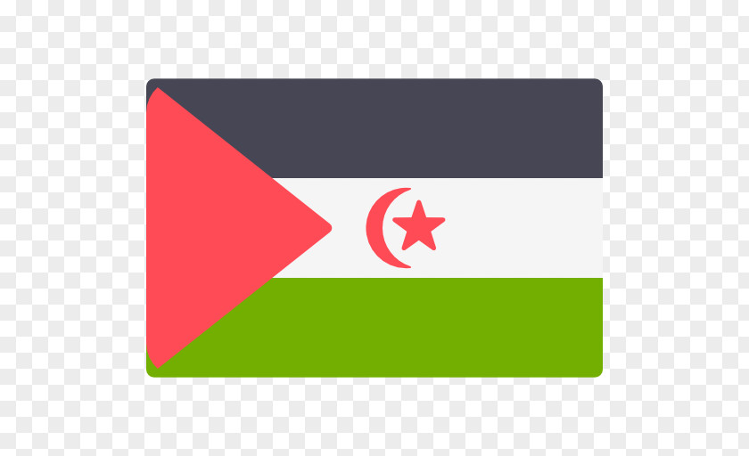 Flag Sahrawi Arab Democratic Republic Of Western Sahara Image PNG