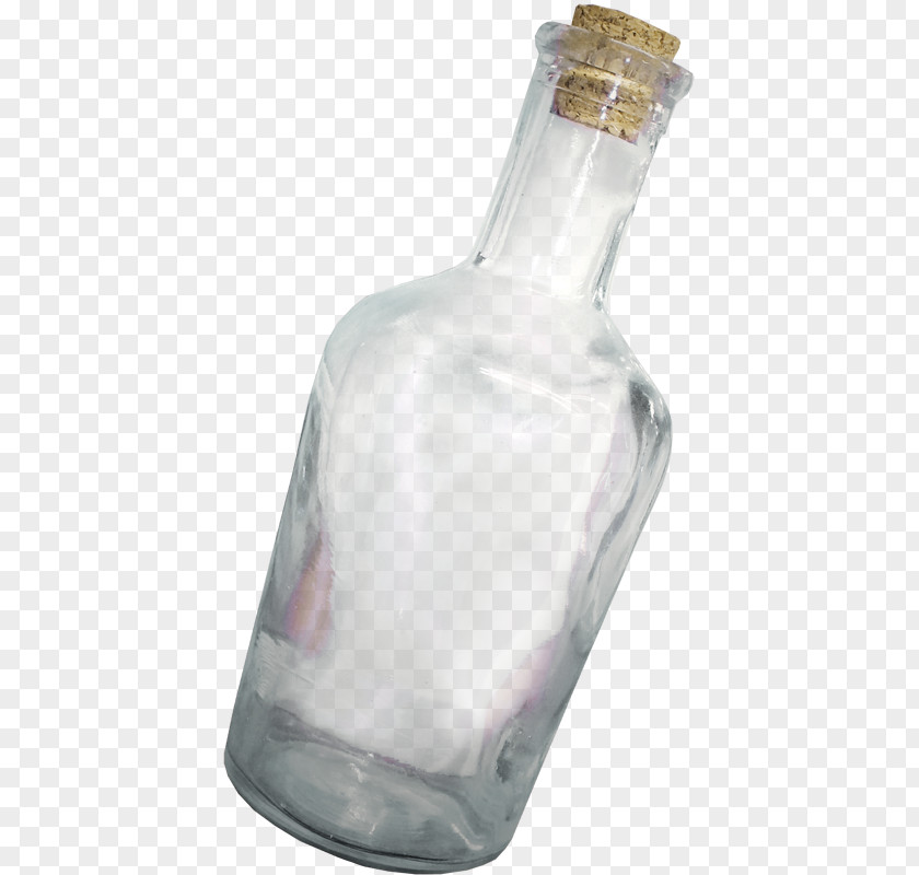 Glass Bottle Water Material Free To Pull PNG