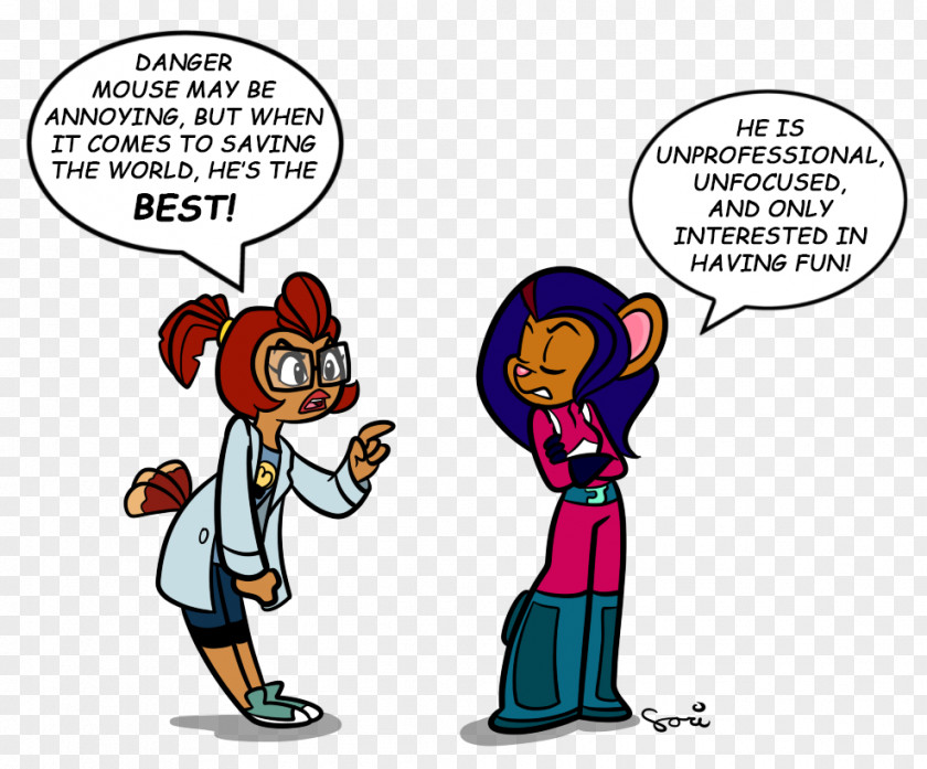 Computer Mouse Professor Squawkencluck Cartoon Comics Jeopardy PNG