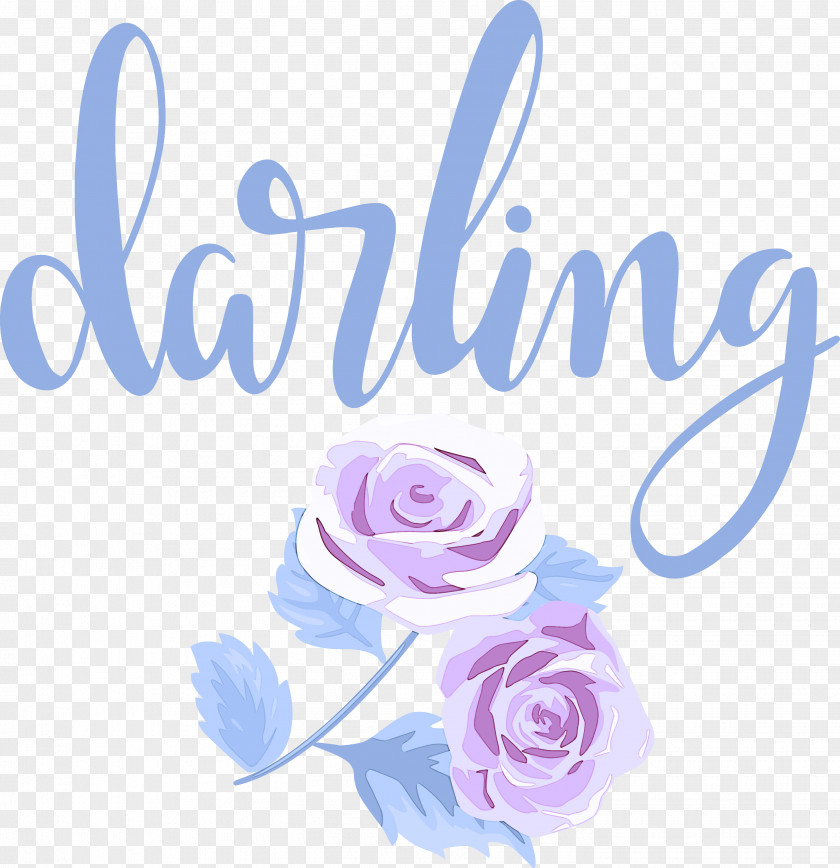 Darling Wedding PNG