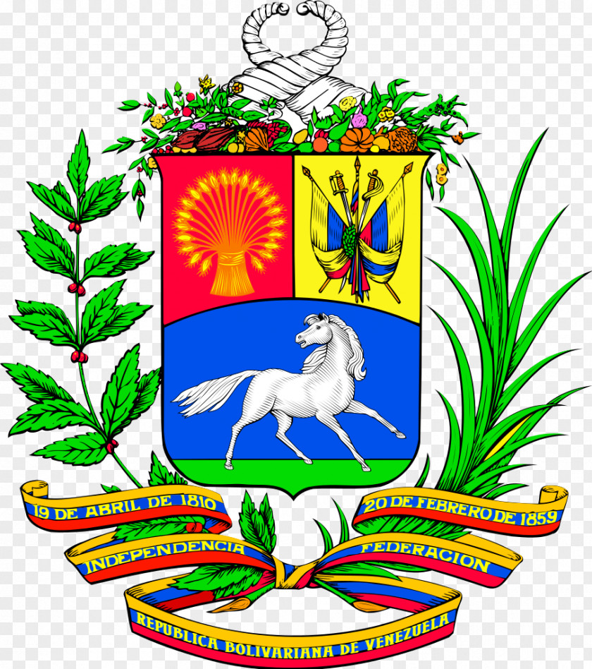 Heraldic Falcon Coat Of Arms Venezuela Flag Heraldry PNG